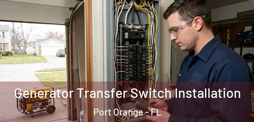 Generator Transfer Switch Installation Port Orange - FL