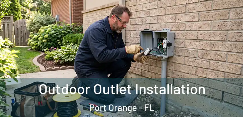 Outdoor Outlet Installation Port Orange - FL